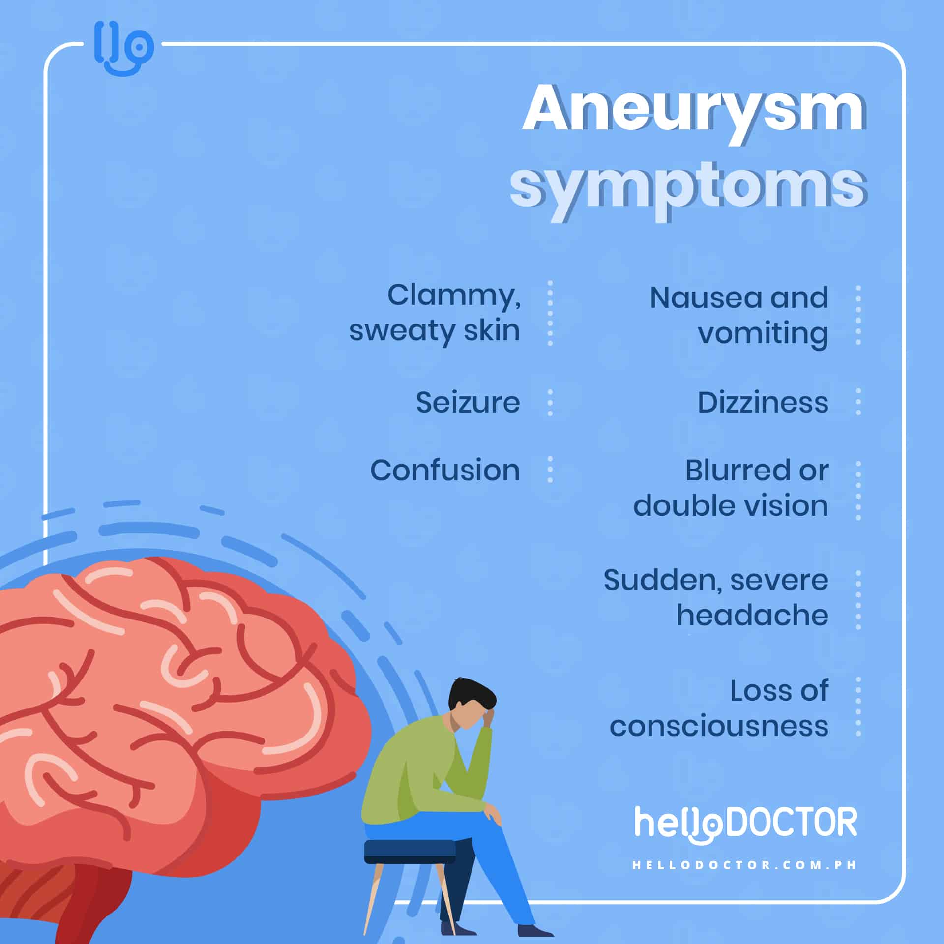 Symptoms of Brain Aneurysm Watch Out for These Red Flags