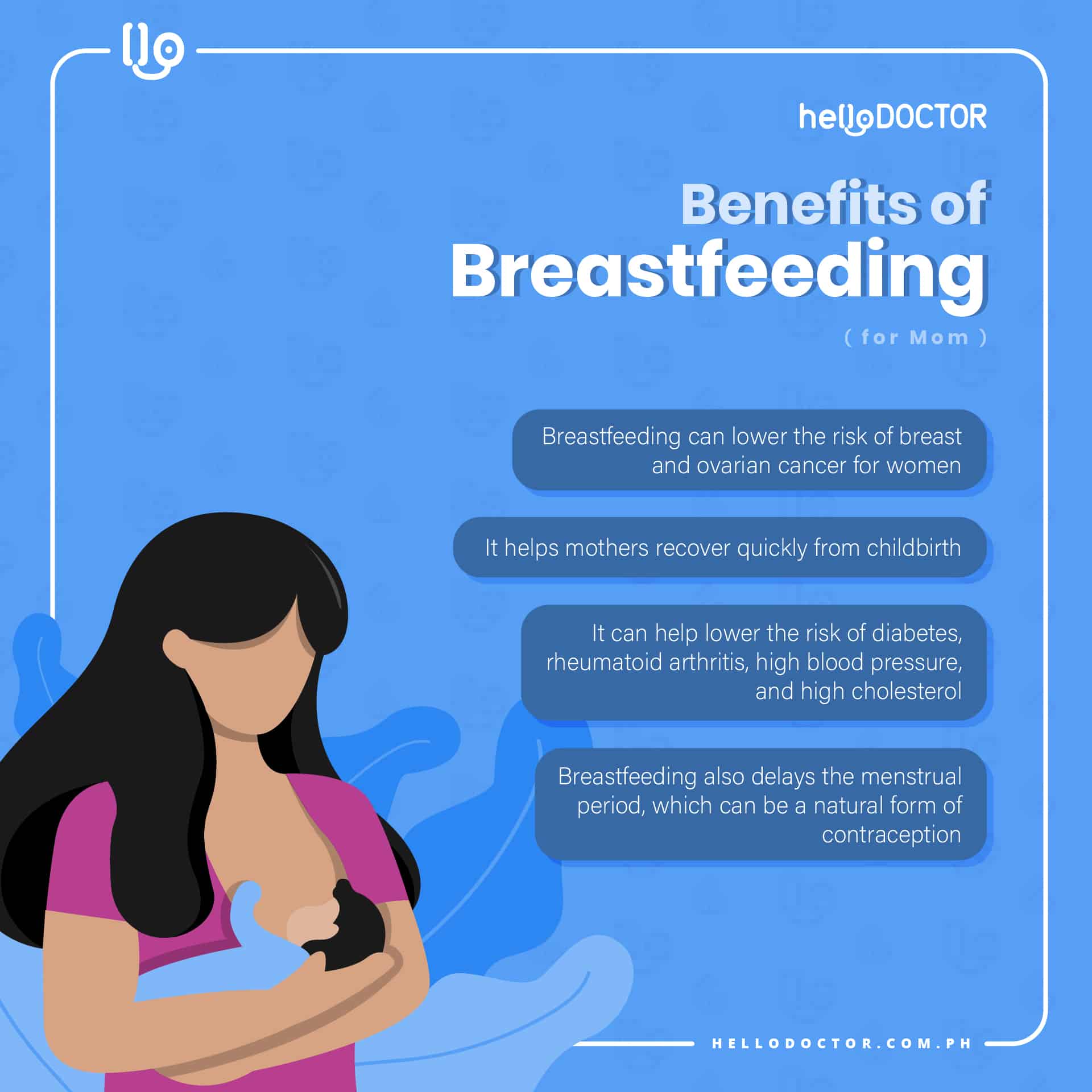 Benefits of Breastfeeding for Mothers Why It's Best For Moms, Too