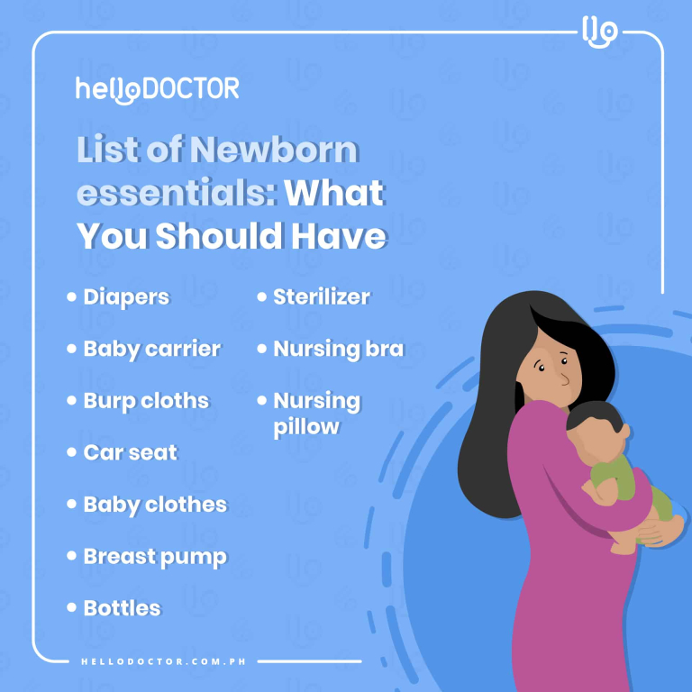 Newborn Essentials Checklist What Items Does Your Baby Need?