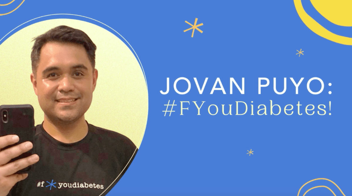 Jovan Puyo: #FYouDiabetes!