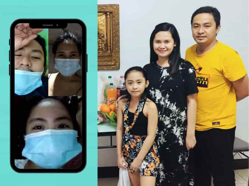 Nagka-COVID ang Pamilya: Buntis at Maysakit na Nanay, Inalagaan ang Kanyang Positibong Anak na Babae