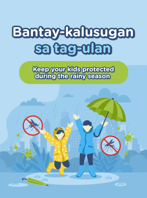 Keep Yourself and Your Family Protected This Rainy Season!